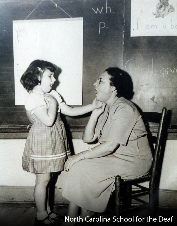 Oral Training in "Signing Schools" Gallaudet University